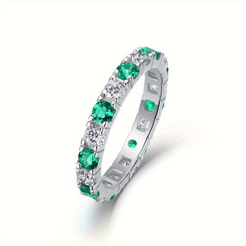 Elegant S925 Silver Moissanite Ring for Women, Wedding Gift